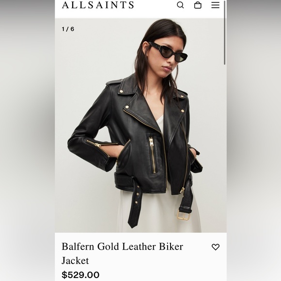 AllSaints Biker Jacket